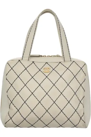 CHANEL Dames, Pre-owned, , Maat: ONE Size Leer