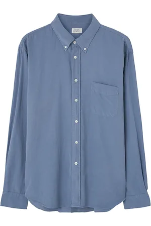 HARTFORD Heren, Overhemden, Blauw, Maat: XL
