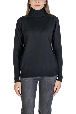 ALVIERO MARTINI 1A CLASSE Dames, Truien, Zwart, Maat: M Wol
