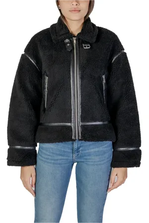 ONLY Dames, Jassen, Zwart, Maat: M Leer