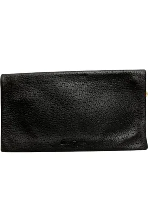 Salvatore Ferragamo Dames, Pre-owned, Zwart, Maat: ONE Size Leer