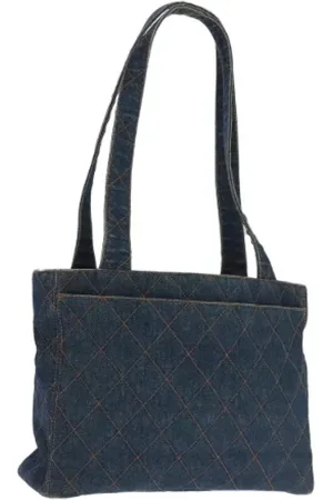 CHANEL Dames, Pre-owned, Blauw, Maat: ONE Size