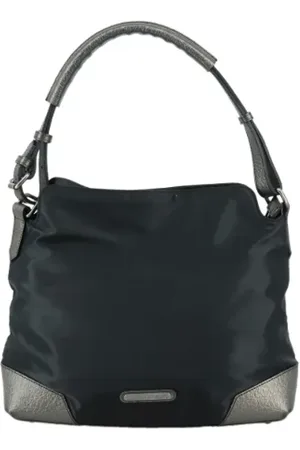 Burberry Dames, Pre-owned, Zwart, Maat: ONE Size Synthetisch