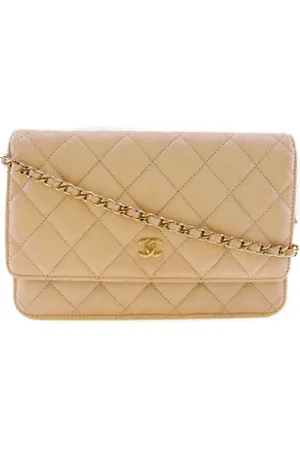 CHANEL Dames, Pre-owned, , Maat: ONE Size Leer