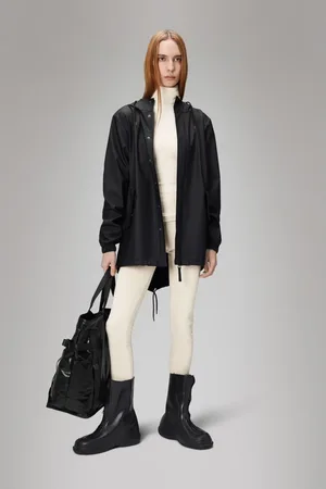 Rains Dames, Jassen, Zwart, Maat: M