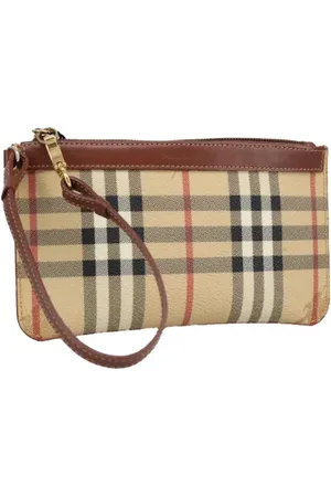 Burberry Dames, Pre-owned, , Maat: ONE Size Leer