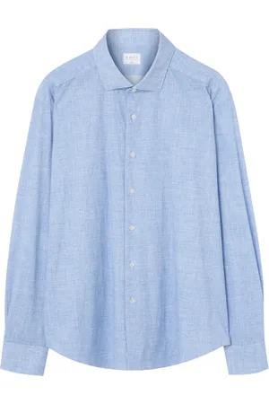 Xacus Heren, Overhemden, Blauw, Maat: M