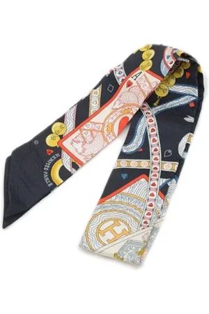 Hermès Dames, Pre-owned, Veelkleurig, Maat: ONE Size Zijde