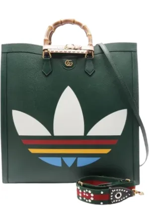 Gucci Dames, Pre-owned, Groen, Maat: ONE Size Leer