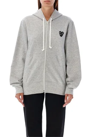 Comme des Garçons Dames, Sweatshirts & Hoodies, Grijs, Maat: L Katoen