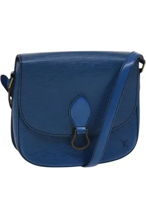 LOUIS VUITTON Dames, Pre-owned, Blauw, Maat: ONE Size Leer