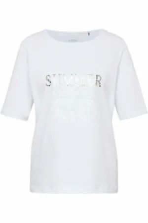 Rabe Dames, Tops, Wit, Maat: 3XL