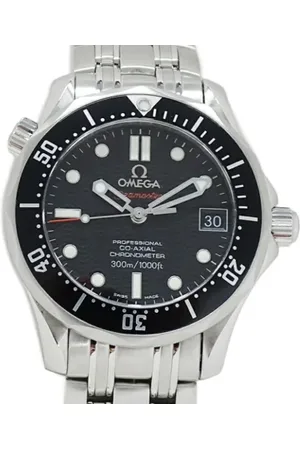 Omega Heren, Pre-owned, Zwart, Maat: ONE Size
