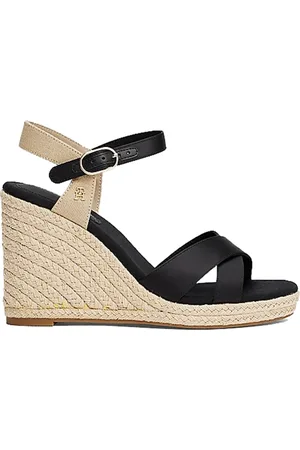 Tommy Hilfiger Dames, Schoenen, Zwart, Maat: 40 EU Satijn