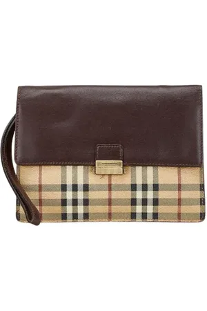 Burberry Dames, Pre-owned, , Maat: ONE Size Leer