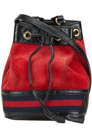 Gucci Dames, Pre-owned, Rood, Maat: ONE Size Leer
