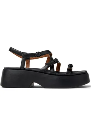Camper Dames, Schoenen, Zwart, Maat: 38 EU Leer