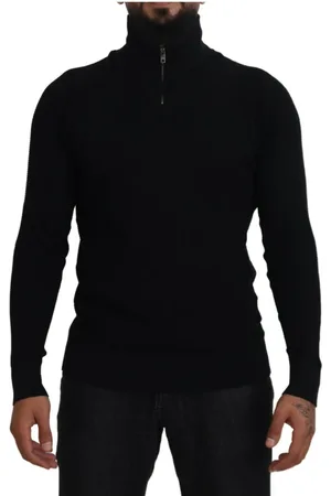 Dolce & Gabbana Heren, Truien, Zwart, Maat: 2XL Zijde