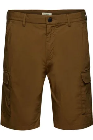 ESPRIT Heren, Korte broeken, Bruin, Maat: W30