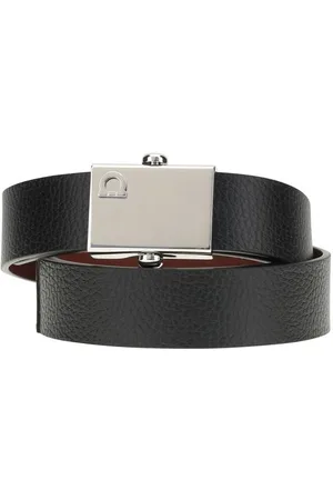 Salvatore Ferragamo Heren, Accessoires, Bruin, Maat: 110 CM Zijde