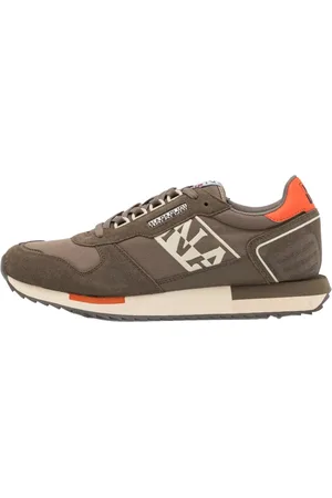 Napapijri Heren, Schoenen, Grijs, Maat: 41 EU Leer