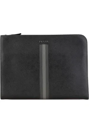 Prada Dames, Pre-owned, Zwart, Maat: ONE Size Leer