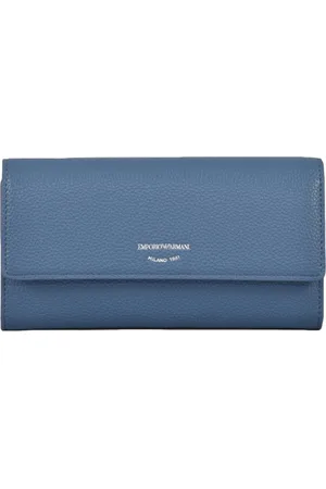 Emporio Armani Dames, Accessoires, Blauw, Maat: ONE Size Leer
