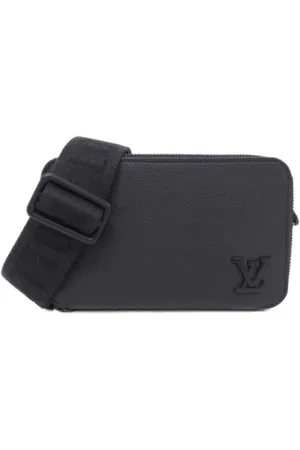 LOUIS VUITTON Dames, Pre-owned, Zwart, Maat: ONE Size Leer