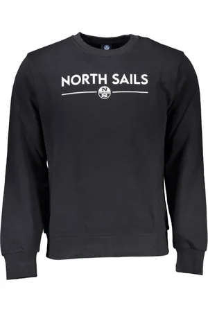 North Sails Heren, Sweatshirts & Hoodies, Zwart, Maat: XL Katoen