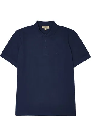 Burberry Heren, Tops, Blauw, Maat: XL Katoen