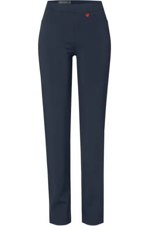 Toni Dames, Broeken, Blauw, Maat: M