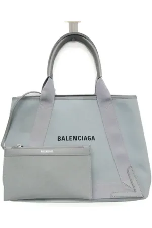 Balenciaga Dames, Pre-owned, Grijs, Maat: ONE Size Leer