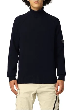 C.P. Company Heren, Truien, Blauw, Maat: M Wol