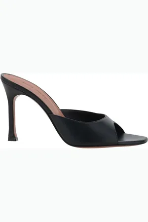 Amina Muaddi Dames, Schoenen, Zwart, Maat: 37 1/2 EU