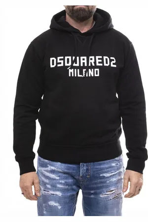 Dsquared2 Heren, Sweatshirts & Hoodies, Zwart, Maat: M
