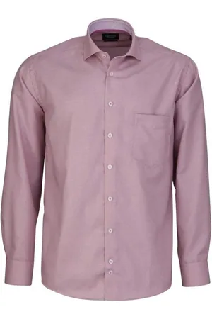 Hatico Heren, Overhemden, Roze, Maat: 3XL