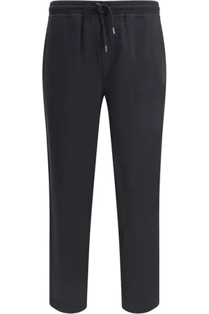 Brunello Cucinelli Heren, Broeken, Zwart, Maat: 2XL Katoen