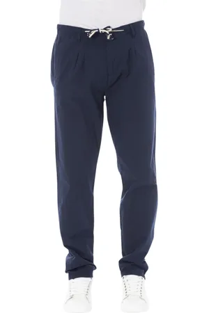 BALDININI Heren, Broeken, Blauw, Maat: XS