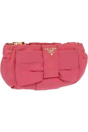 Prada Dames, Pre-owned, Roze, Maat: ONE Size Nylon