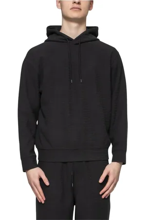 Emporio Armani Heren, Sweatshirts & Hoodies, Zwart, Maat: M
