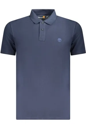 Timberland Heren, Tops, Blauw, Maat: M Katoen