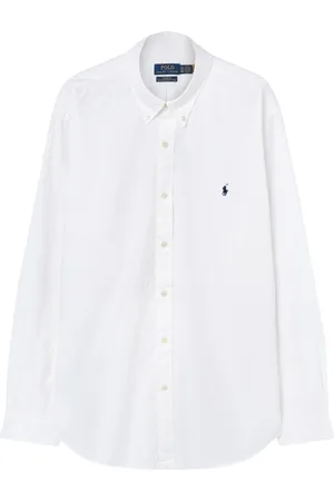 Ralph Lauren Heren, Overhemden, Wit, Maat: XL
