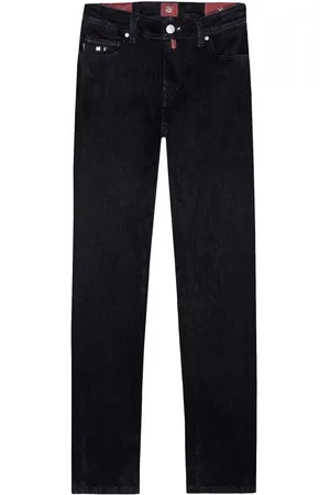 sartoria tramarossa Heren, Jeans, Zwart, Maat: W32 Katoen