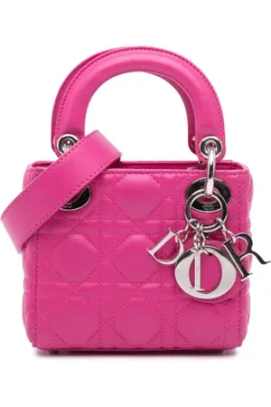 Dior Dames, Pre-owned, Roze, Maat: ONE Size Leer