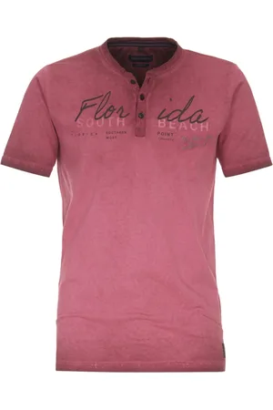 Casa Moda Heren, Tops, Rood, Maat: L Katoen