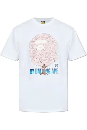 A Bathing Ape Heren, Tops, Wit, Maat: S Katoen