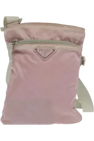 Prada Dames, Pre-owned, Roze, Maat: ONE Size Leer