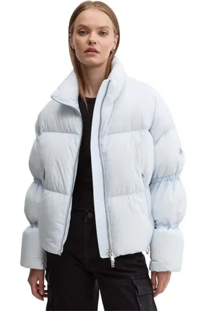 Moose Knuckles Dames, Jassen, Blauw, Maat: M Nylon