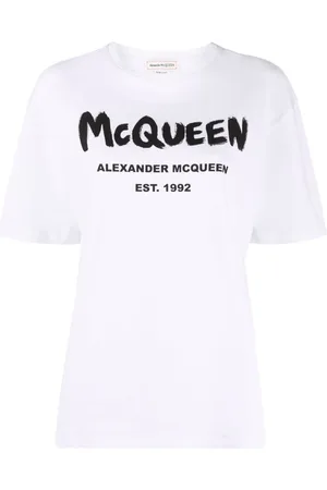 Alexander McQueen Dames, Tops, Wit, Maat: XS Katoen