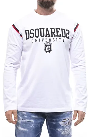 Dsquared2 Heren, Tops, Wit, Maat: L